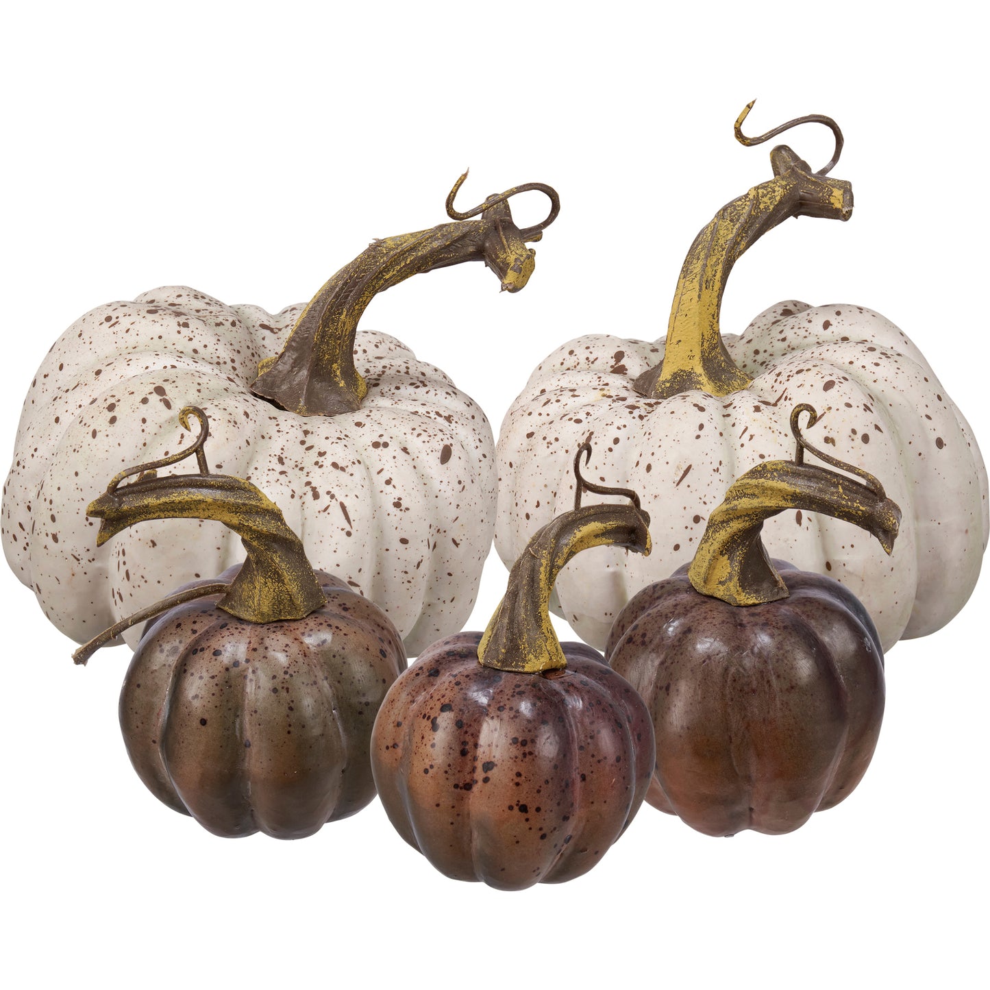 Speckled Pumpkin Set