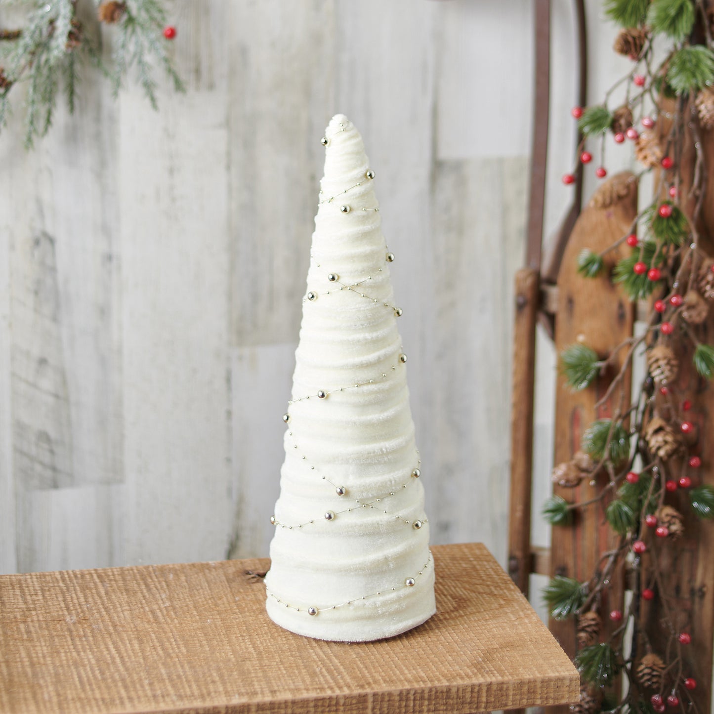 Cream Velvet Tree