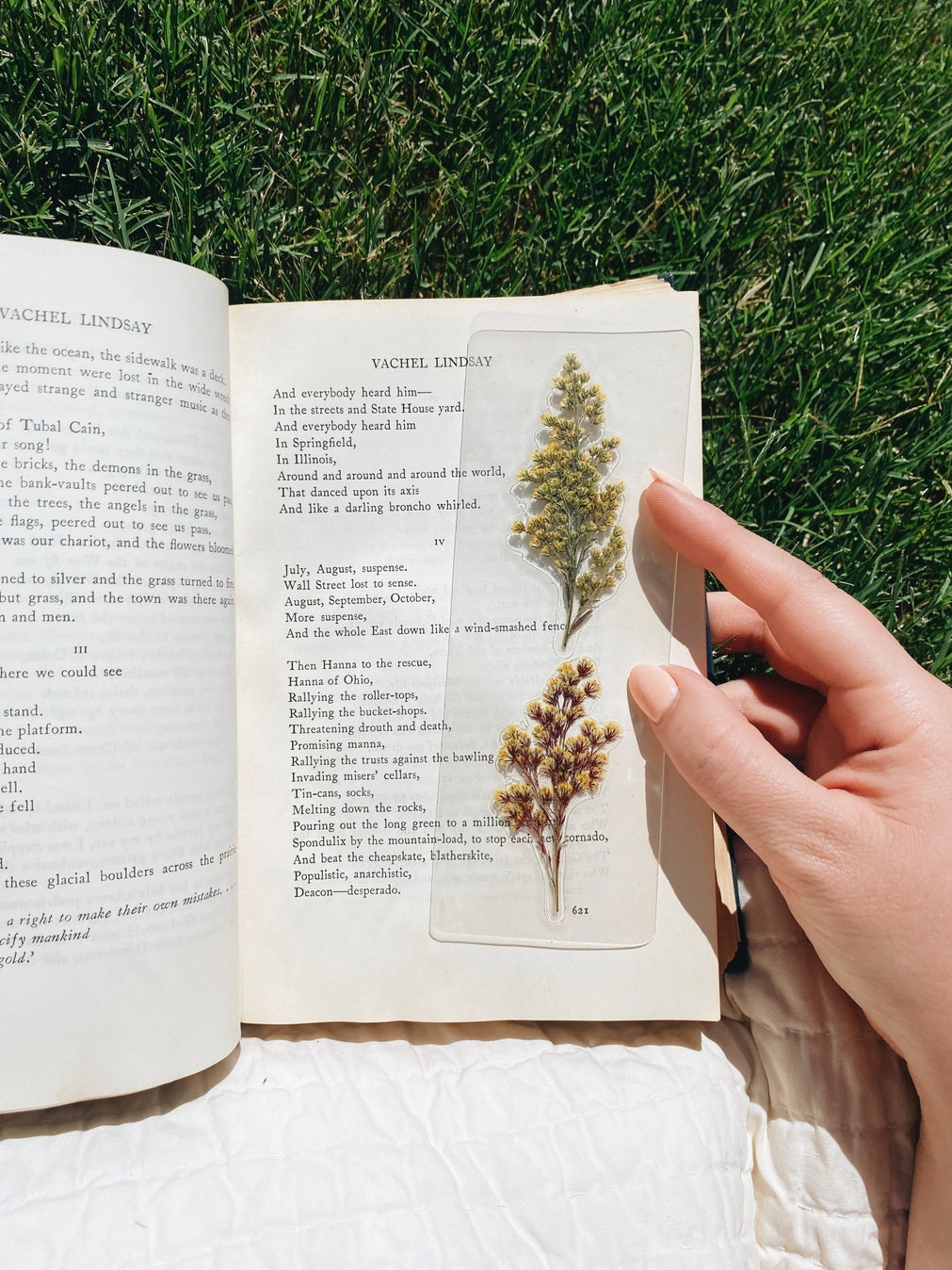 Page Petals Bookmark