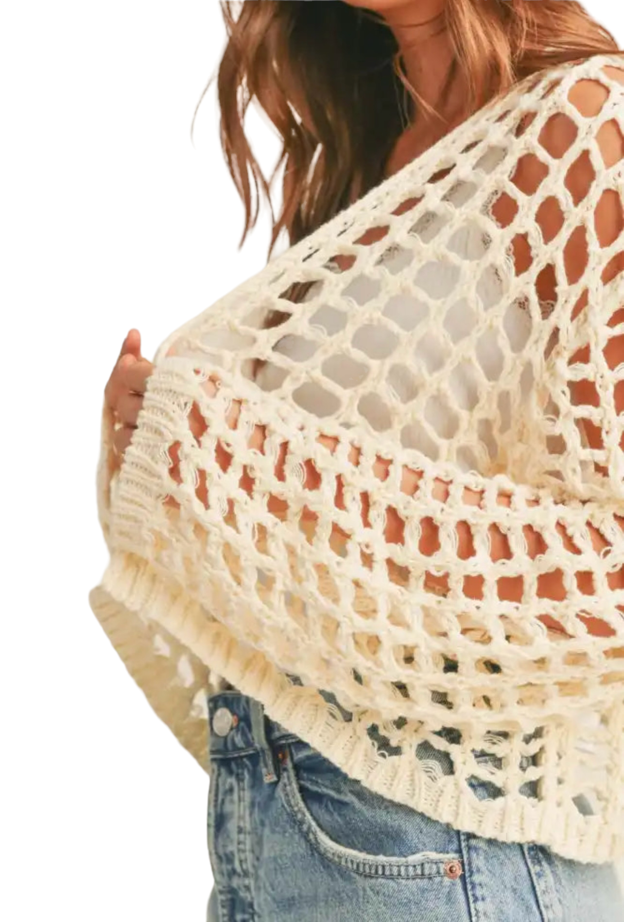 Ceris Crochet Cardigan