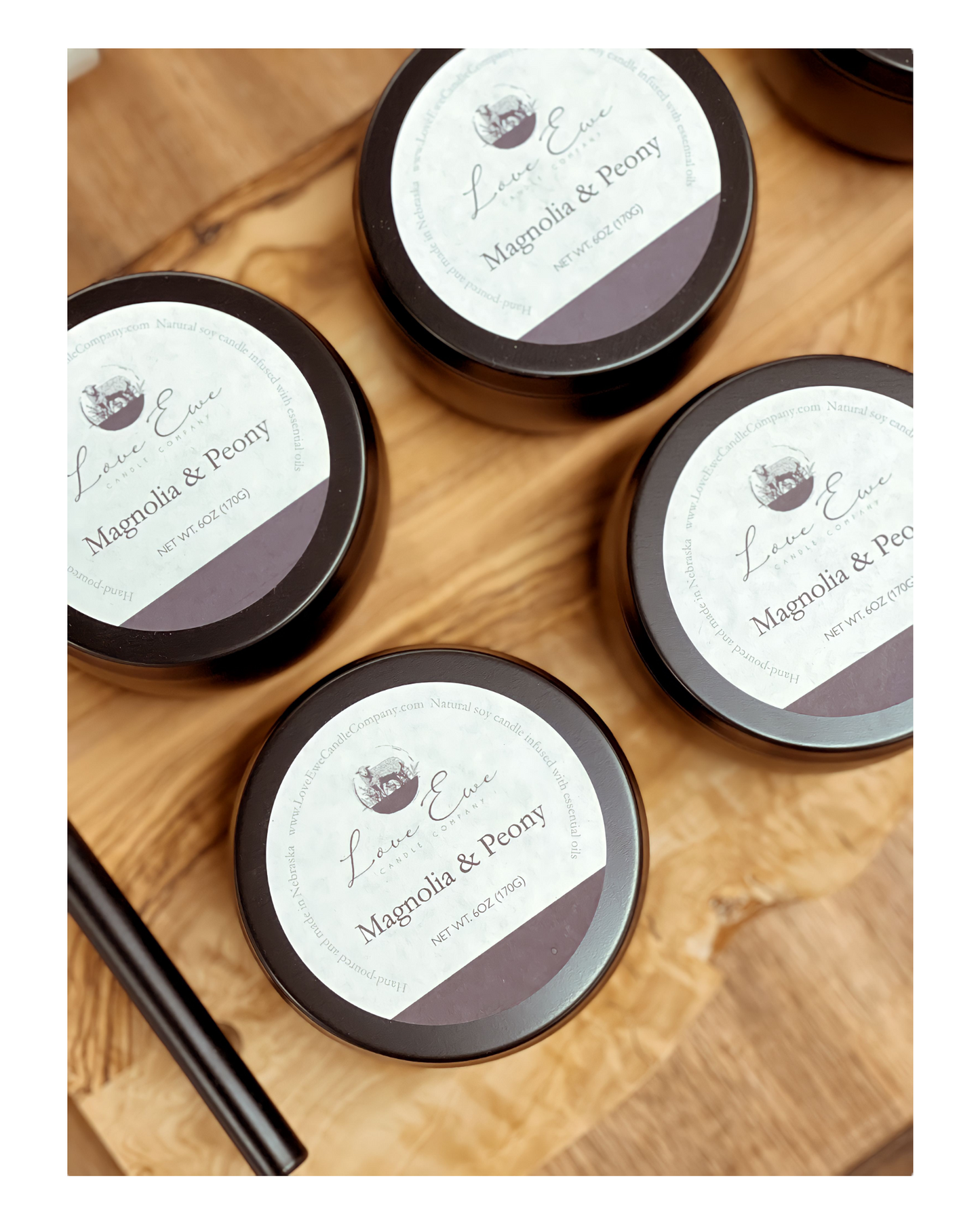 Love Ewe Candle | Magnolia & Pe-Magnolia & P