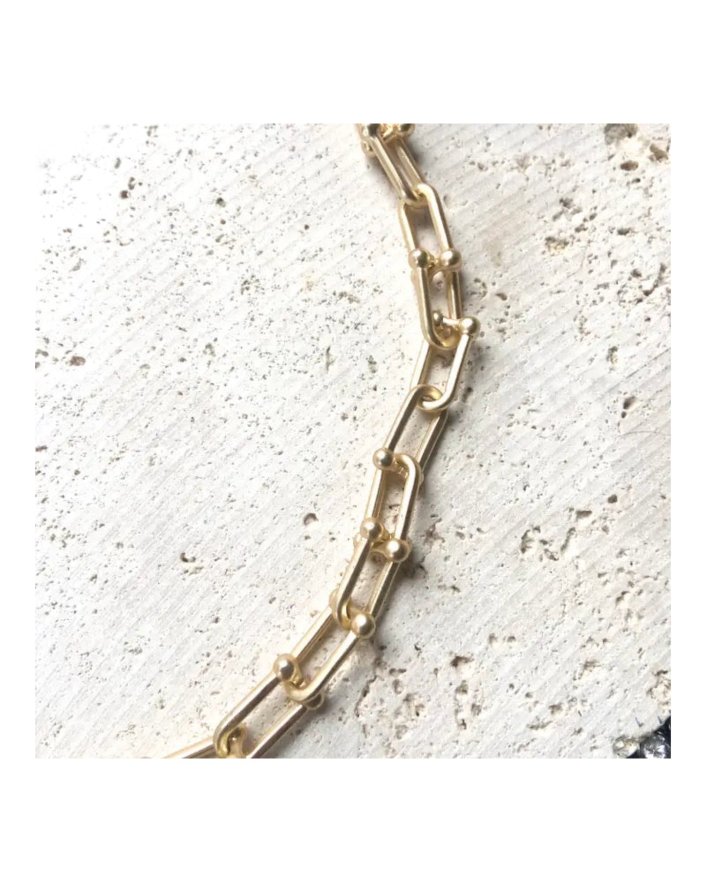 Matte Paperclip Necklace