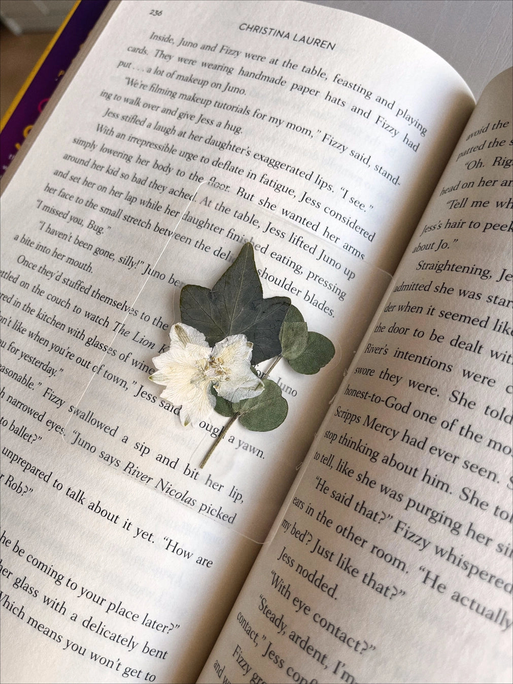 Page Petals Bookmark