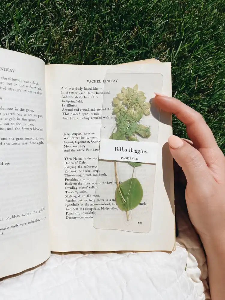 Page Petals Bookmark