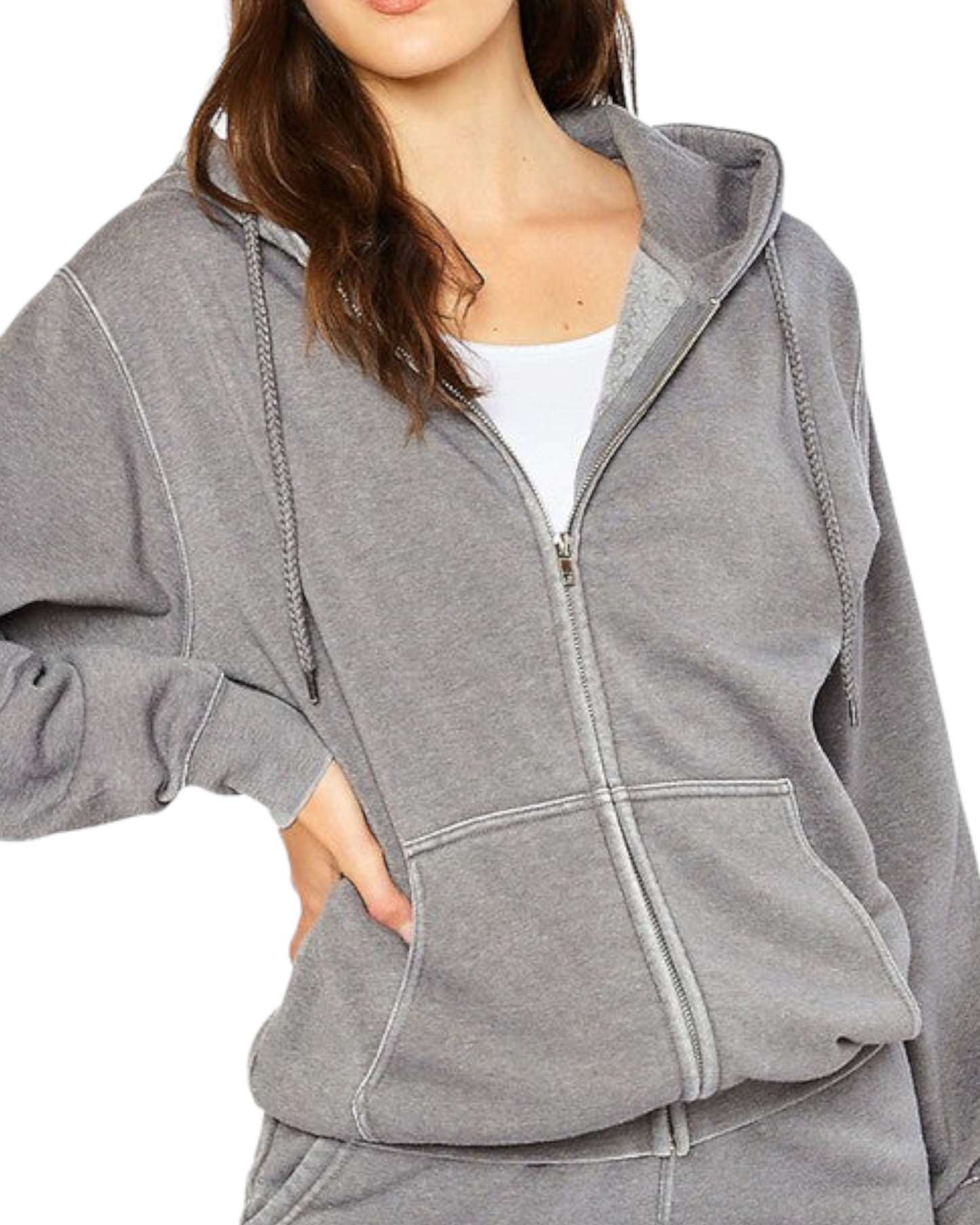 Burnout Boyfriend Zip Up