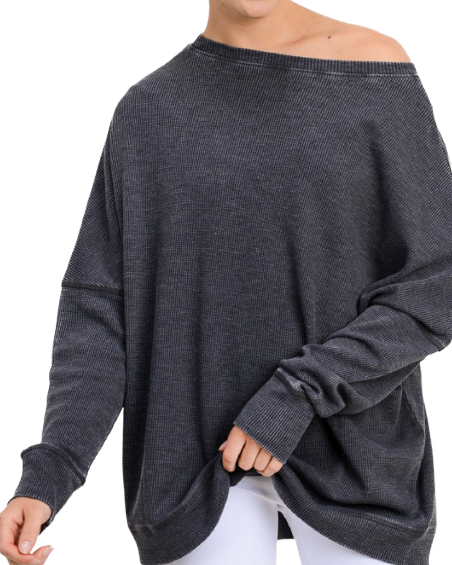 Ribbed Pullover