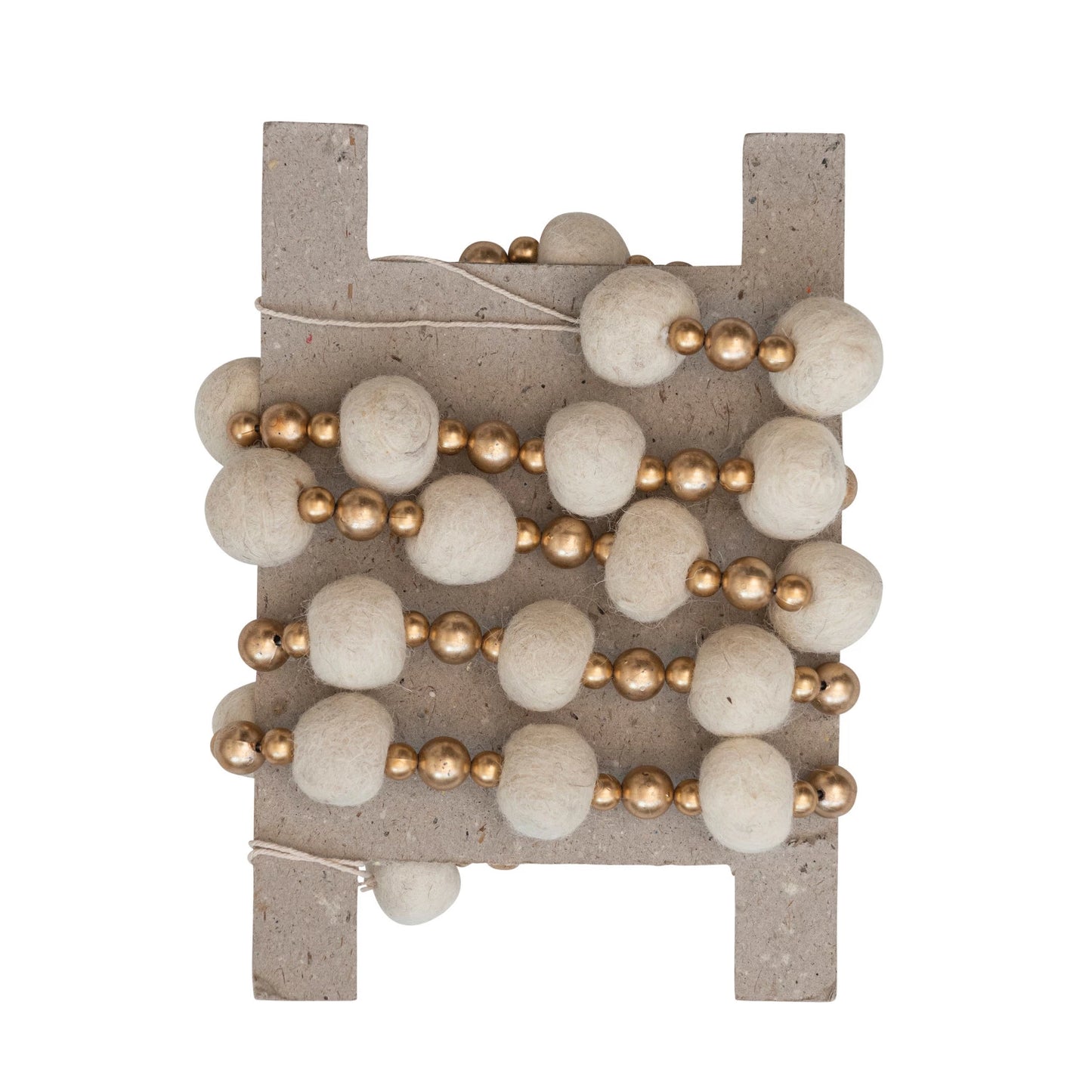 72'' Wool & Bead Garland