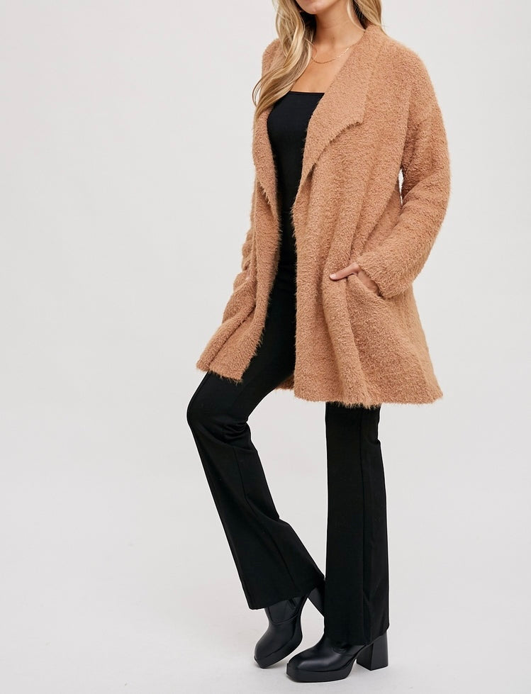 Cici Cardigan/Coat (Camel)