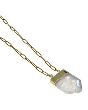 Arrow Quartz Necklace