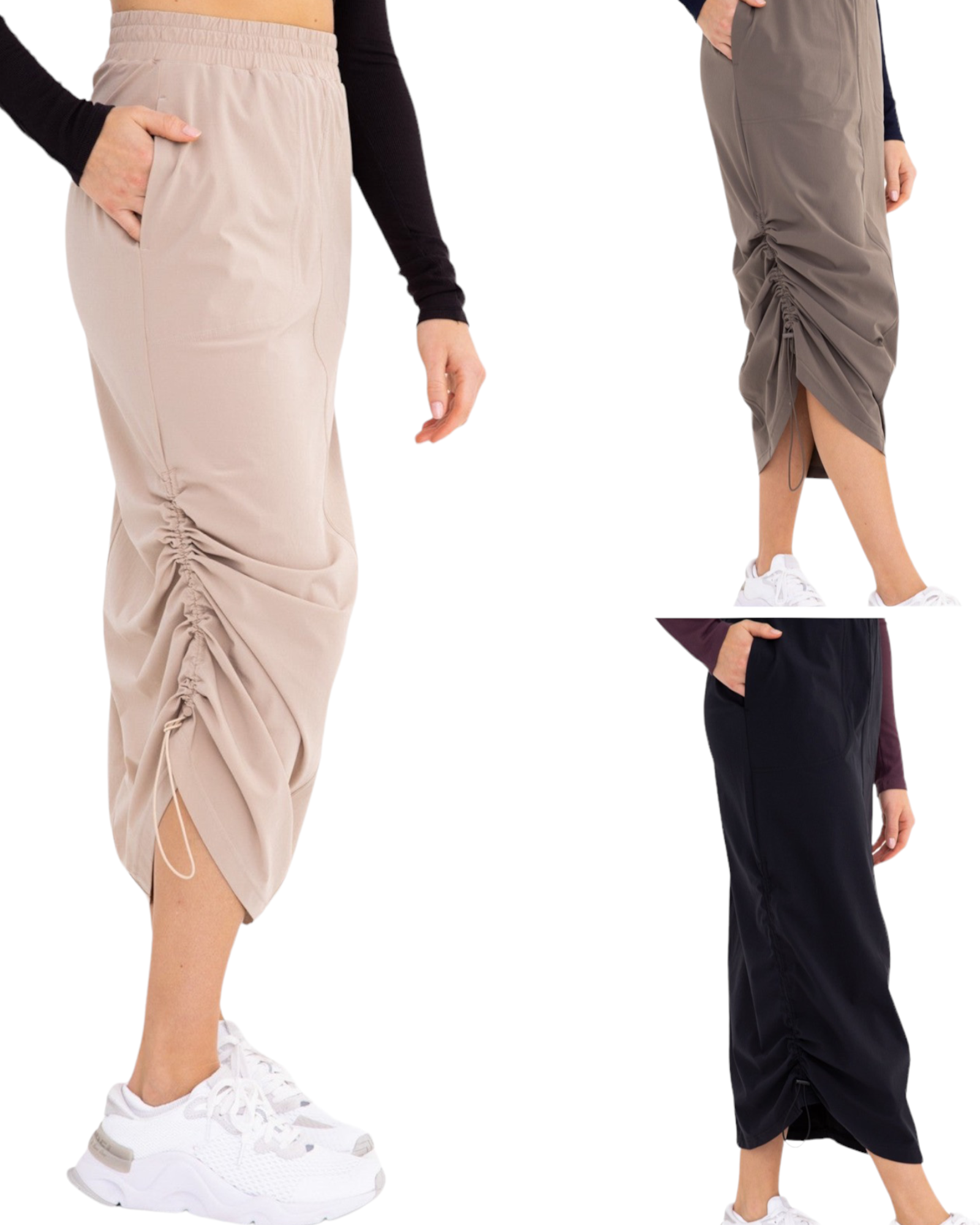 Cargo Maxi Skirt