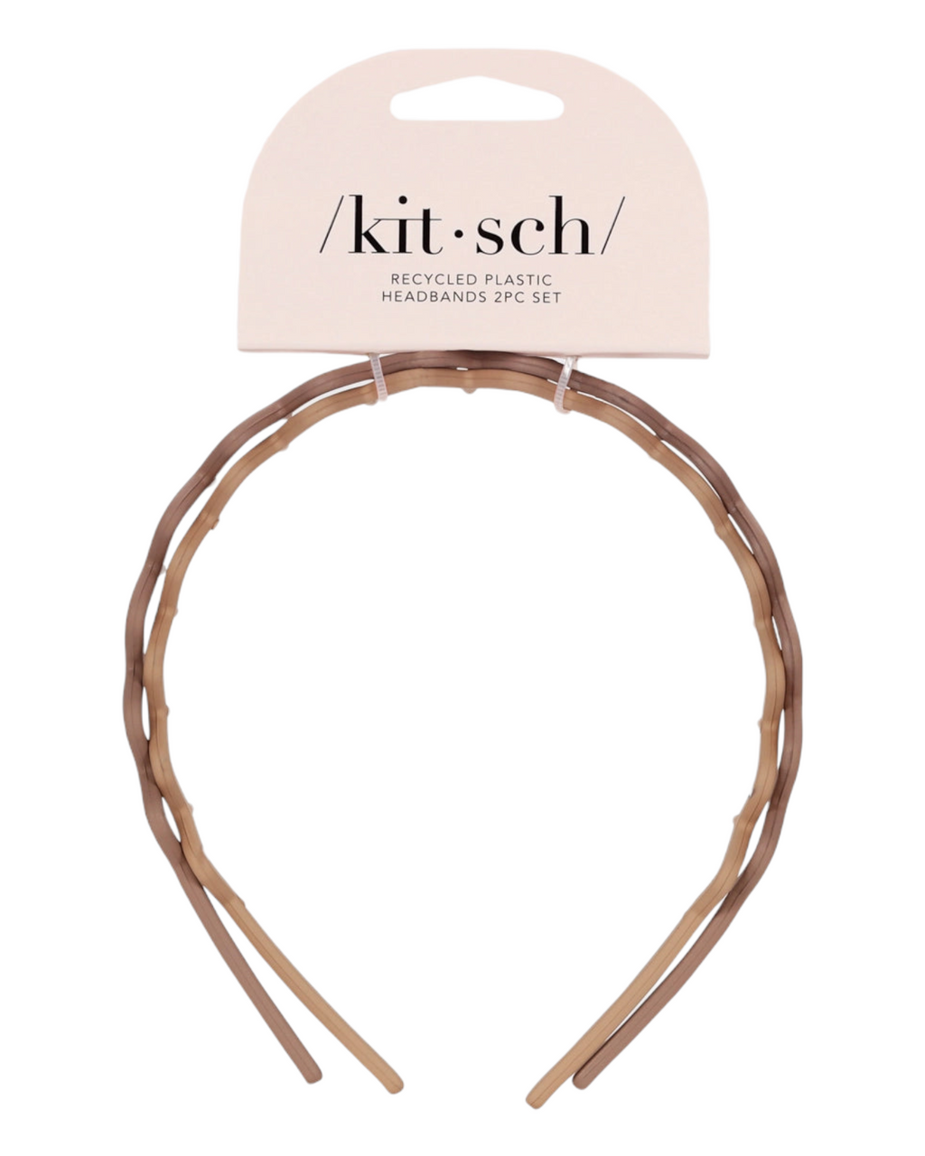 Zig Zag Headband Set |Neutral-Neutral