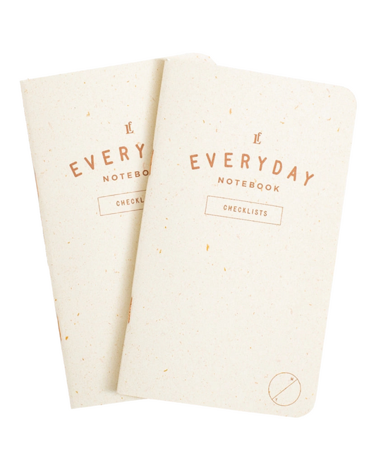 Checklist Notebooks, 2-pack