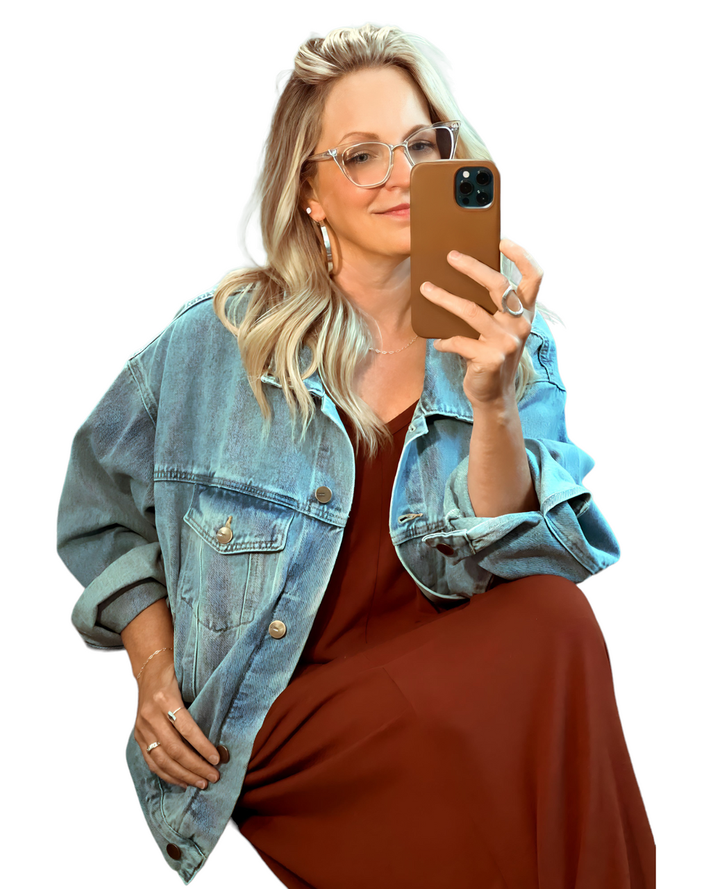 Denim Boxy Jacket