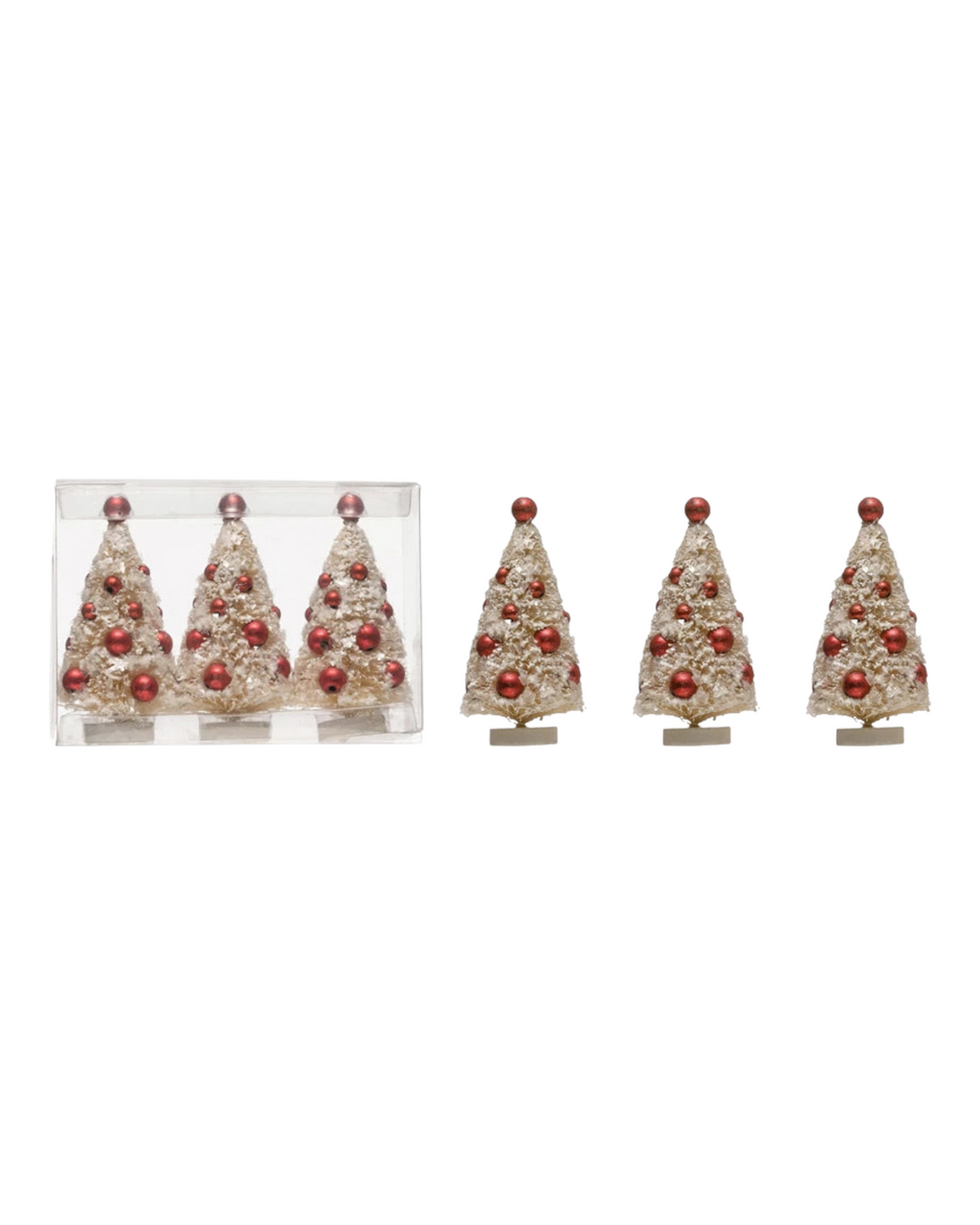 Bottle Brush Ornaments