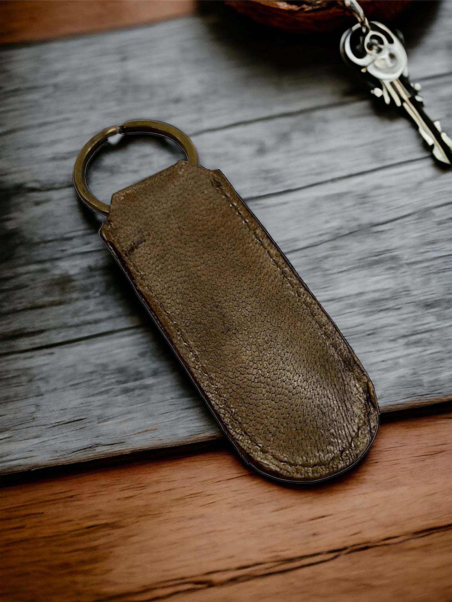 Leather Keyring