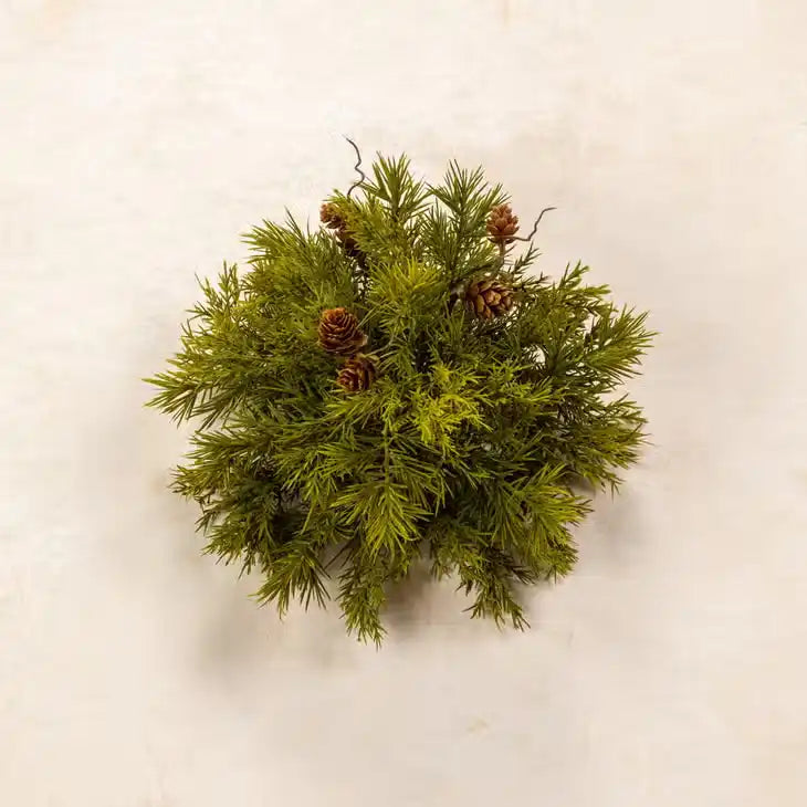Pine Half Ball 6" H