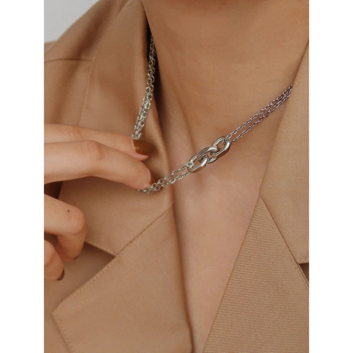 18k Silver Pendant Necklace