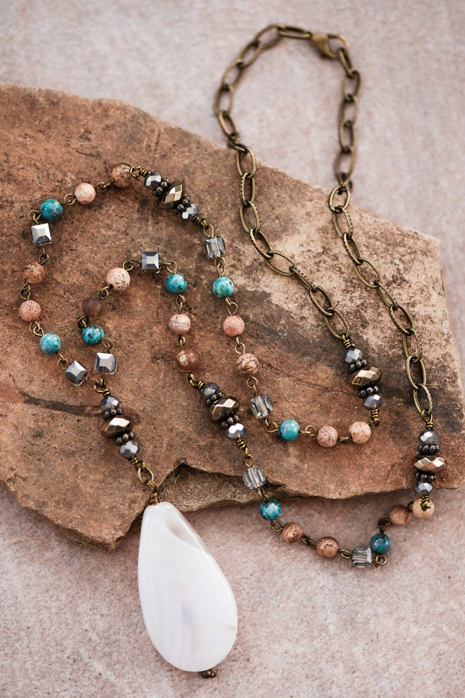 Sophia Stone Necklace
